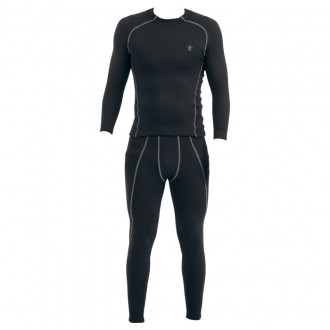 Купити Термобілизна Marsava Merino Thermo Suit Black Size S в магазині Strikeshop