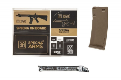 Купити Страйкбольна штурмова гвинтівка Specna Arms SA-C22 Core Chaos Bronze в магазині Strikeshop