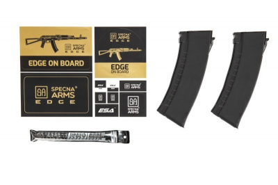 Купити Страйкбольна штурмова гвинтівка Specna Arms AK-105 SA-J10 Edge Black в магазині Strikeshop