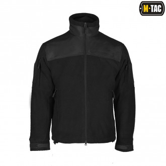 Купити Куртка M-Tac Hexagon Alpha Microfleece Jacket Black Size M в магазині Strikeshop