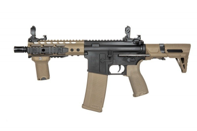 Купити Страйкбольна штурмова гвинтівка Specna Arms M4 CQB Edge SA-E12 PDW Half-Tan в магазині Strikeshop