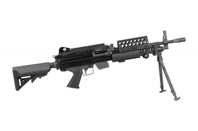 Купити Страйкбольний кулемет A&amp;K Mk46 Mod 0 Black в магазині Strikeshop