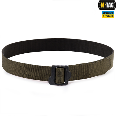 Ремінь M-TAC Double Duty Tactical Belt Hex Olive/Black Size S