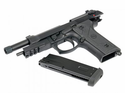 Купити Страйкбольний пістолет SRC Beretta SR9A3 GBB CO2 Black в магазині Strikeshop
