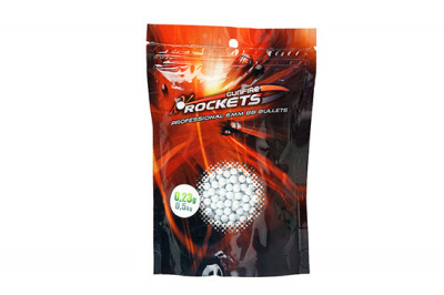 Купити Страйкбольні кулі Rockets Professional 0,23g 0,5 kg в магазині Strikeshop