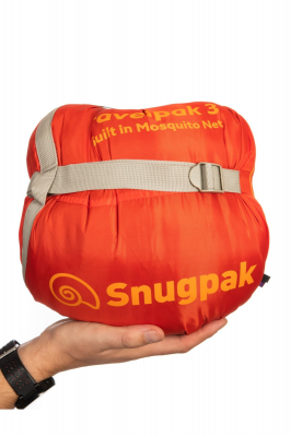 Купити Спальний мішок Snugpak Travelpak 3 Comfort -3°С / Extreme -7°С Green в магазині Strikeshop
