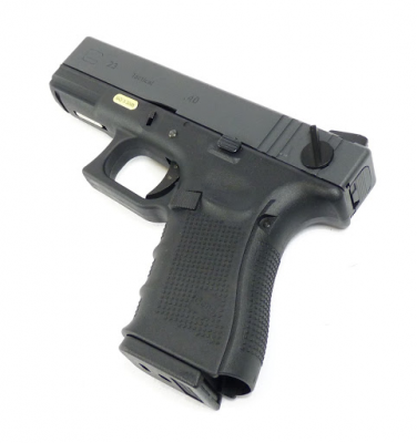 Купити Страйкбольний пістолет WE Glock 23 Gen.4 GBB Black в магазині Strikeshop