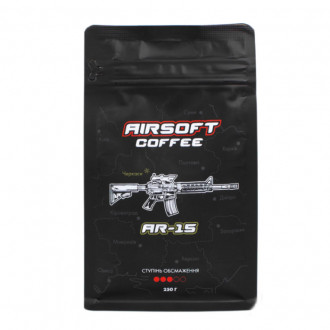 Купити Кава мелена Airsoft Coffee AR 15 Арабіка 100% в магазині Strikeshop
