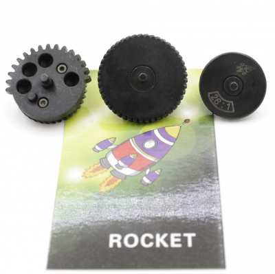 Купити Шестерні Rocket косозубі посилені 26:1 CNC в магазині Strikeshop