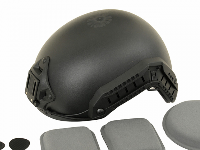 Купити Шолом страйбольний FMA FAST Maritime Helmet Replica Black в магазині Strikeshop