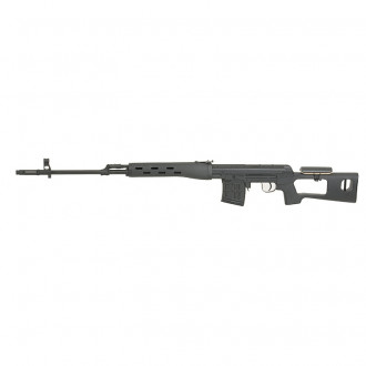 Купити Страйкбольна снайперська гвинтівка KOER СВД spring Black в магазині Strikeshop
