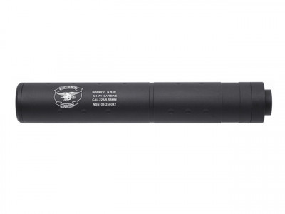 Купити Страйкбольний глушник Big Dragon 196mm dummy silencer SOPMOD Logo в магазині Strikeshop